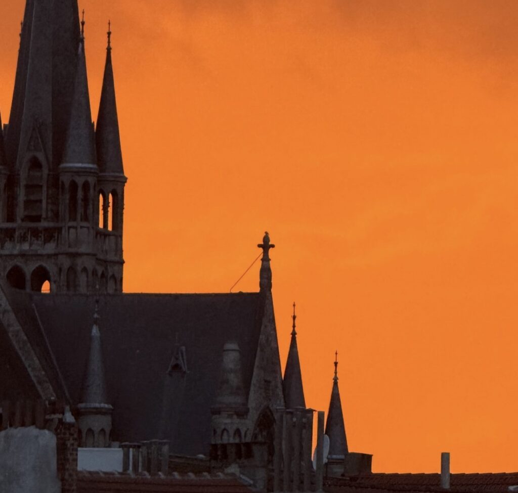 tramonto infuocato bruxelles cairoli