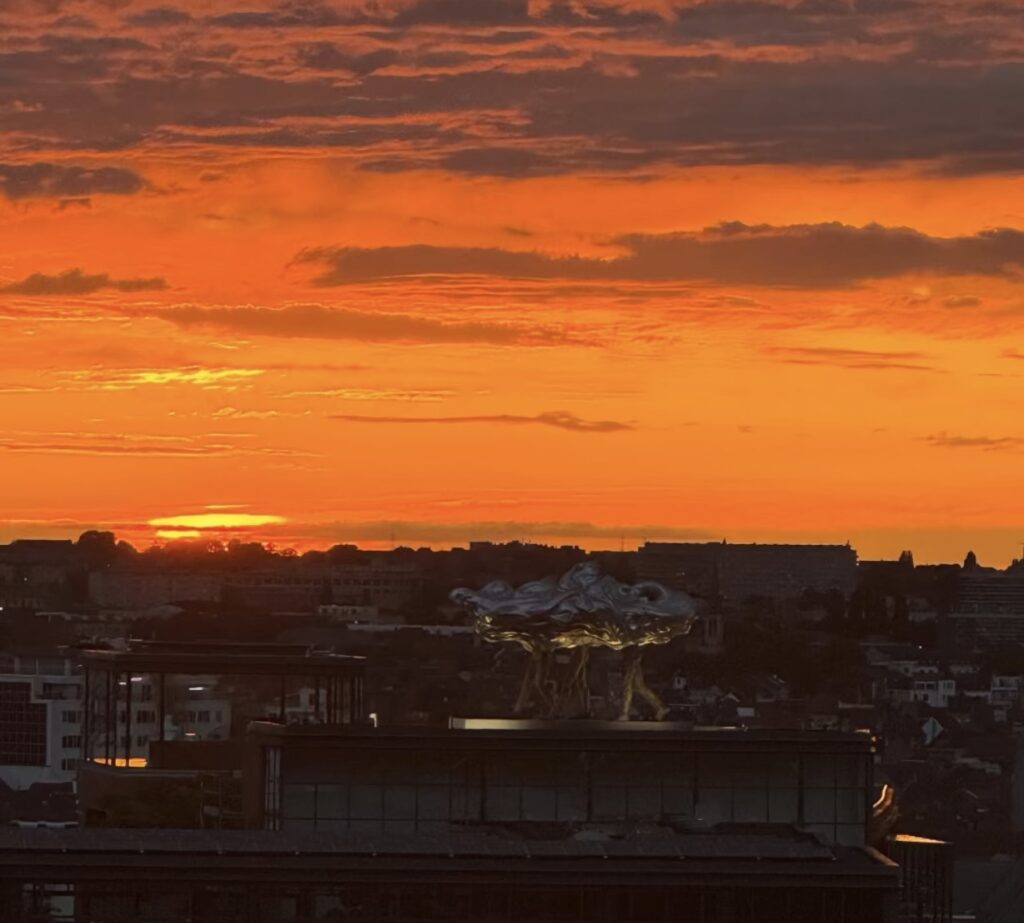 tramonto infuocato bruxelles cairoli