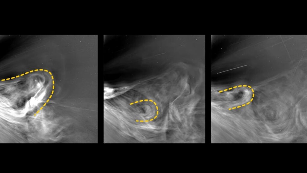 vento solare cme parker