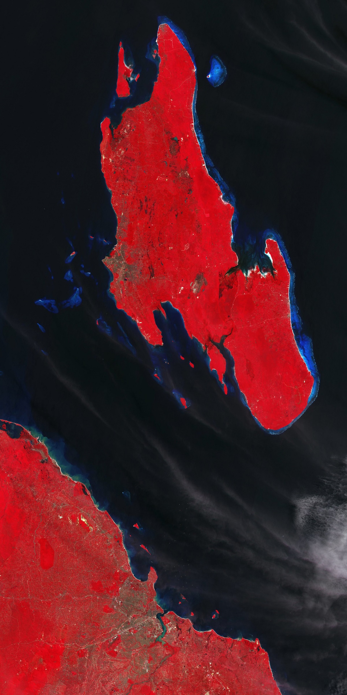 zanzibar tanzania terra spazio esa
