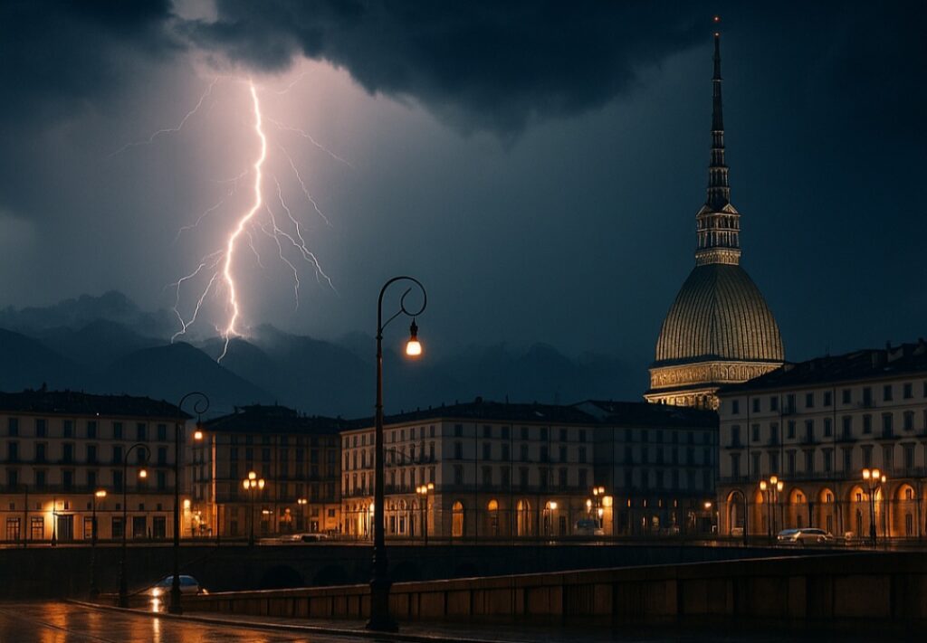 Allerta meteo Piemonte 29 agosto