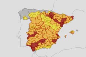 Caldo Spagna 16-17 agosto