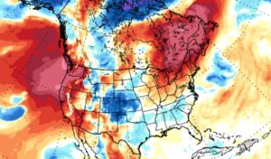 Caldo anomalo Canada