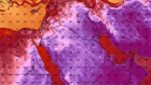 Caldo Medio Oriente agosto