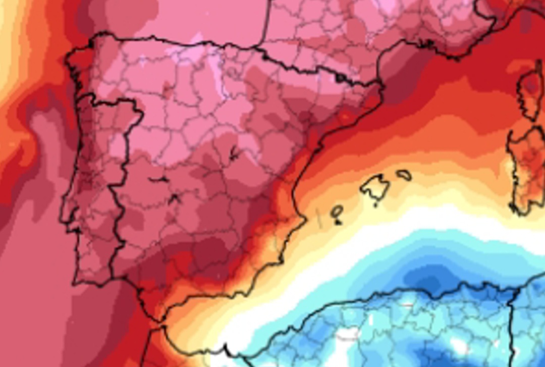 Meteo Spagna, caldo eccezionale: oltre 45°C e record locali battuti tra ieri ed oggi