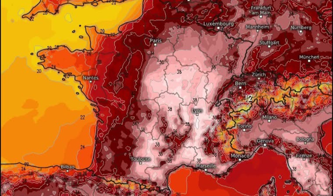 Meteo, Francia tra caldo estremo e temporali violenti: allerta massima su più fronti