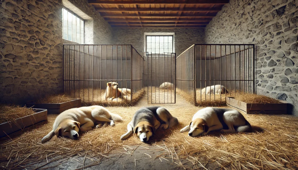 Cani abbandonati