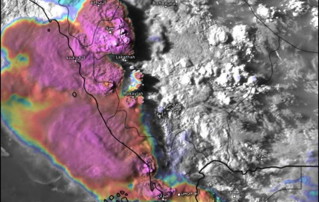 Celle temporalesche Arabia Saudita