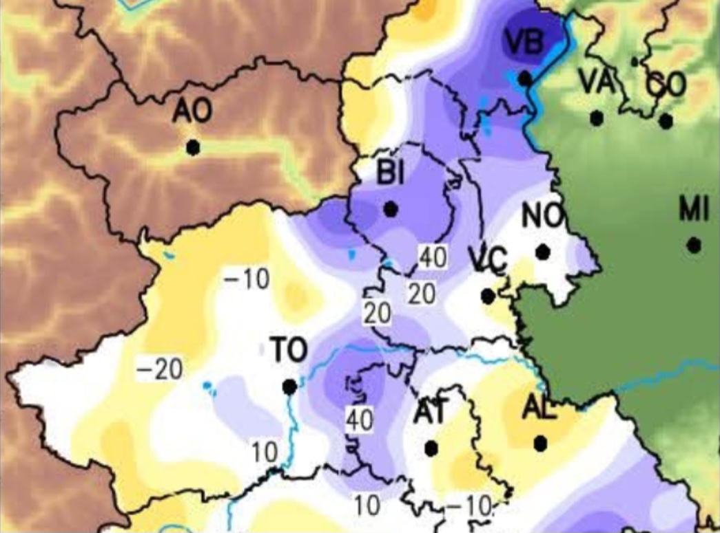 Meteo Piemonte, luglio 2025 nella norma: tutti i dati ufficiali su pioggia e temperature
