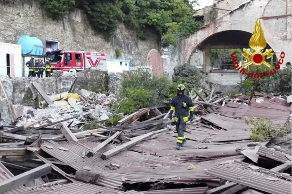 Crollo Genova Voltri