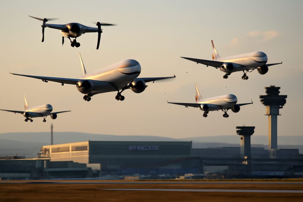 Drone aereo Germania