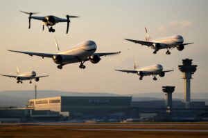 Drone aereo Germania
