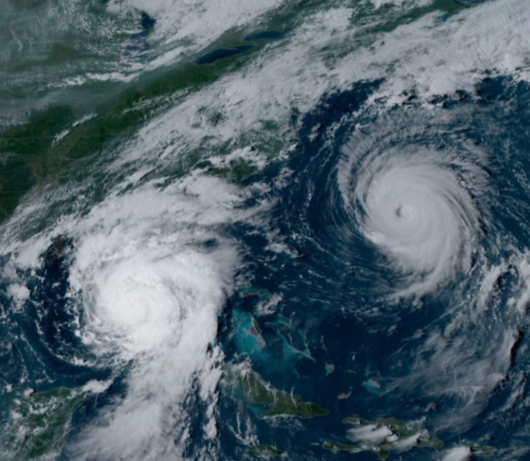 Due uragani atlantici 