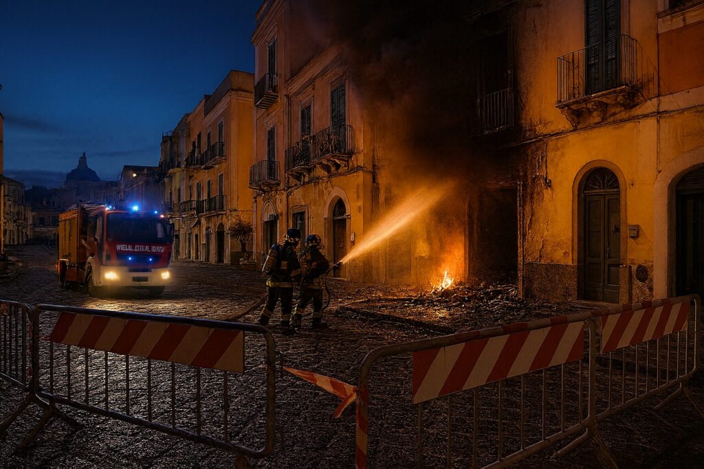 Esplosione Ischia