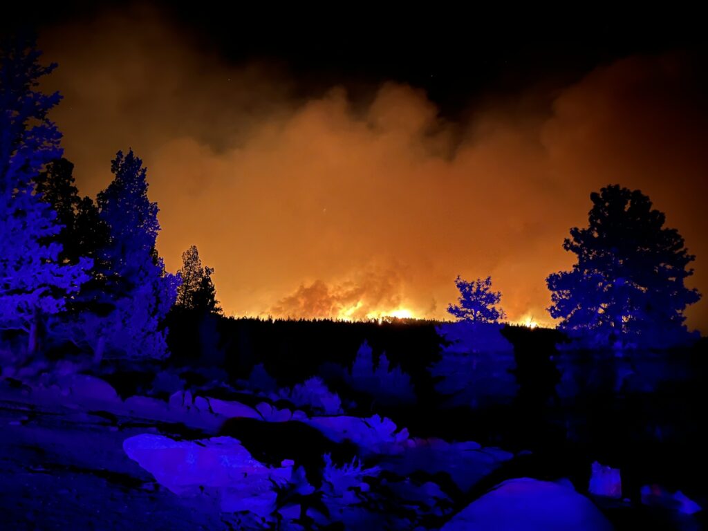 Flat Fire oregon