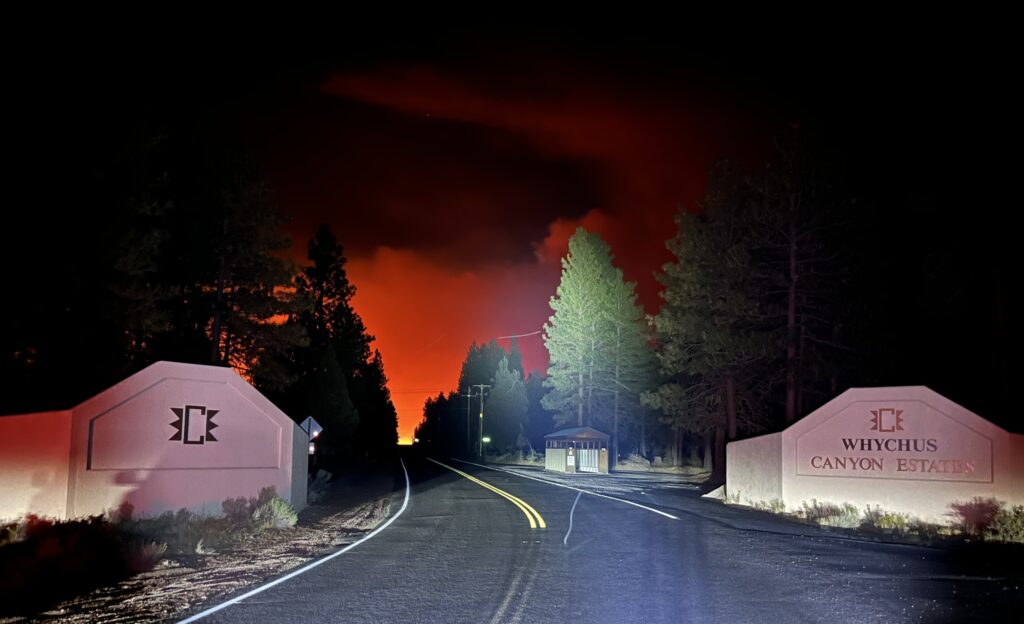 Flat Fire oregon