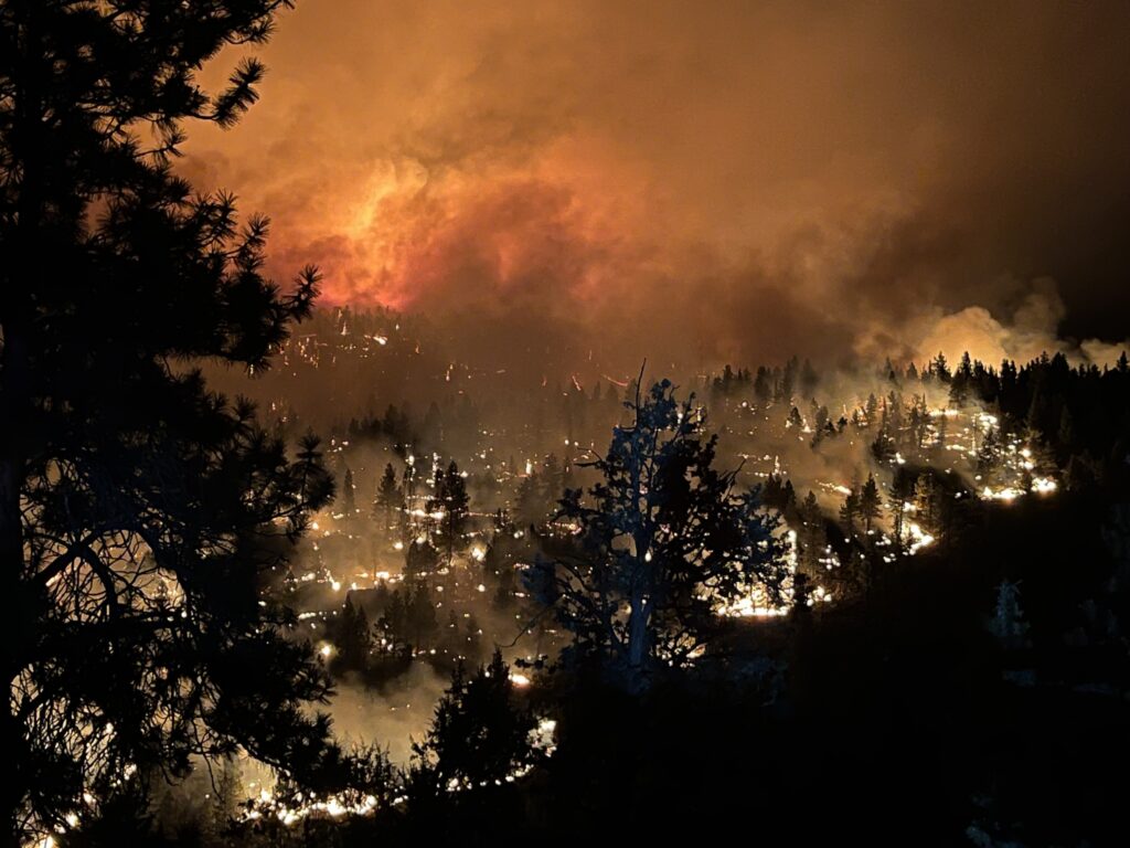 Flat Fire oregon