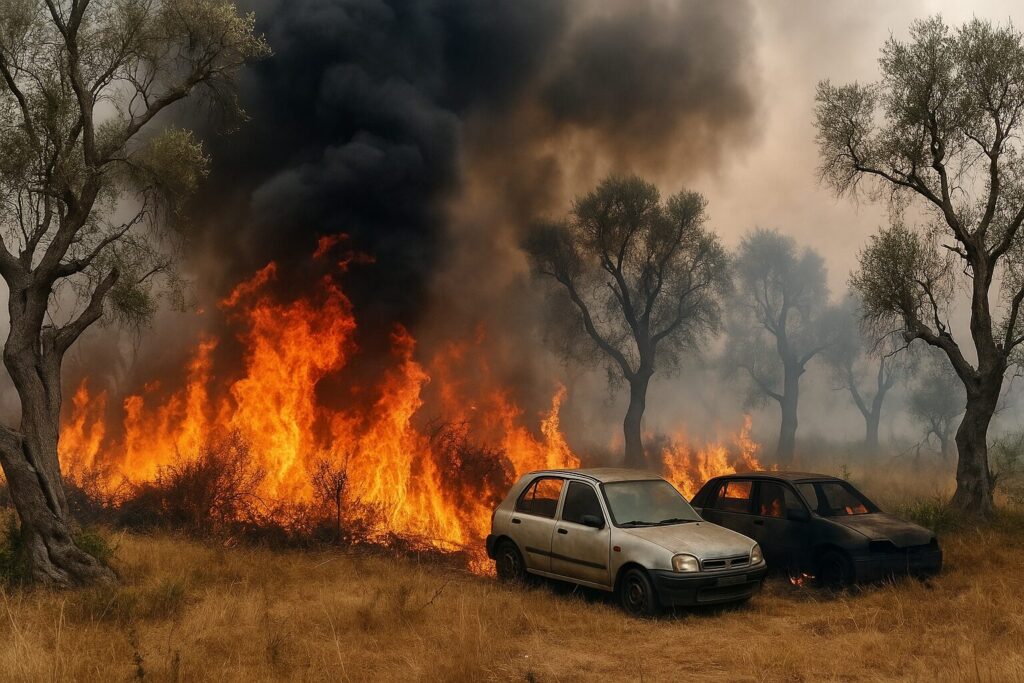 Incendi Lecce