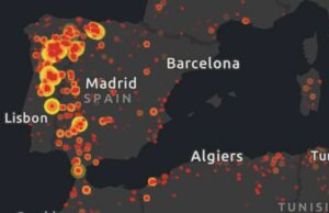 Incendi Portogallo e Spagna