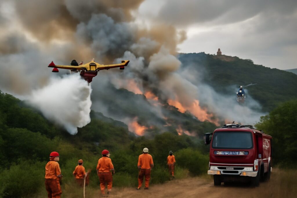 Incendi Toscana