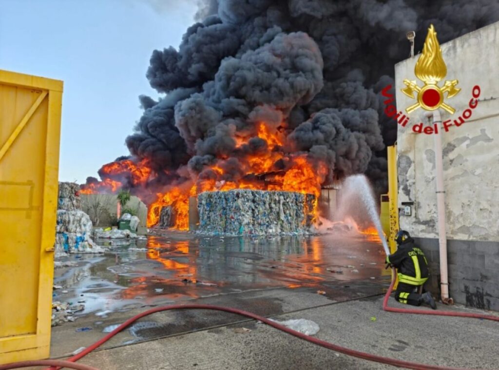 Incendio Catania