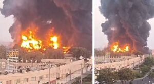 Incendio Iran