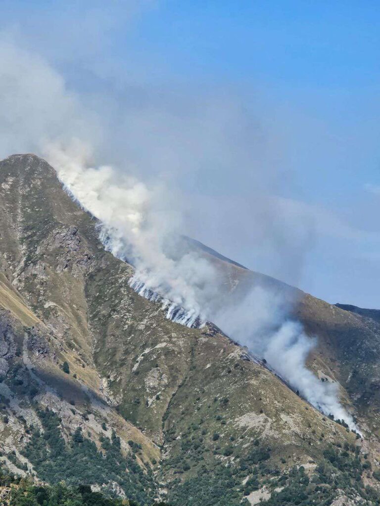 Incendio Piemonte