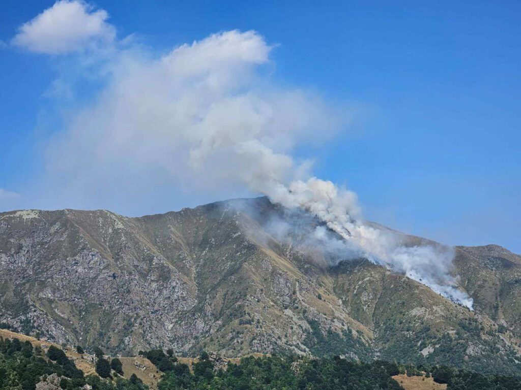 Incendio Piemonte