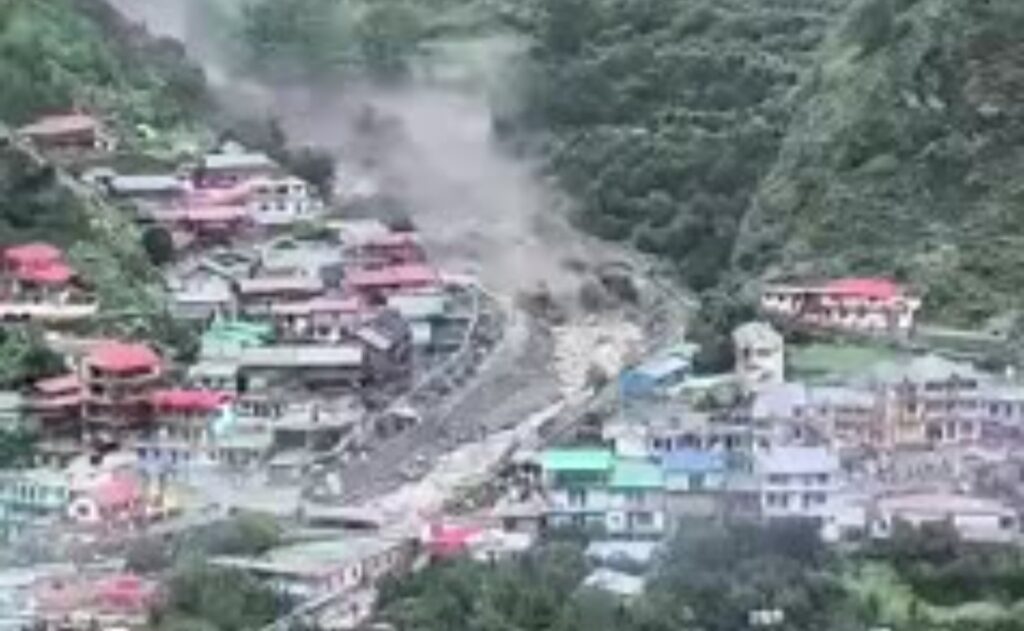 Inondazione Dharali India