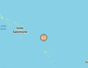 Terremoto Isole Salomone