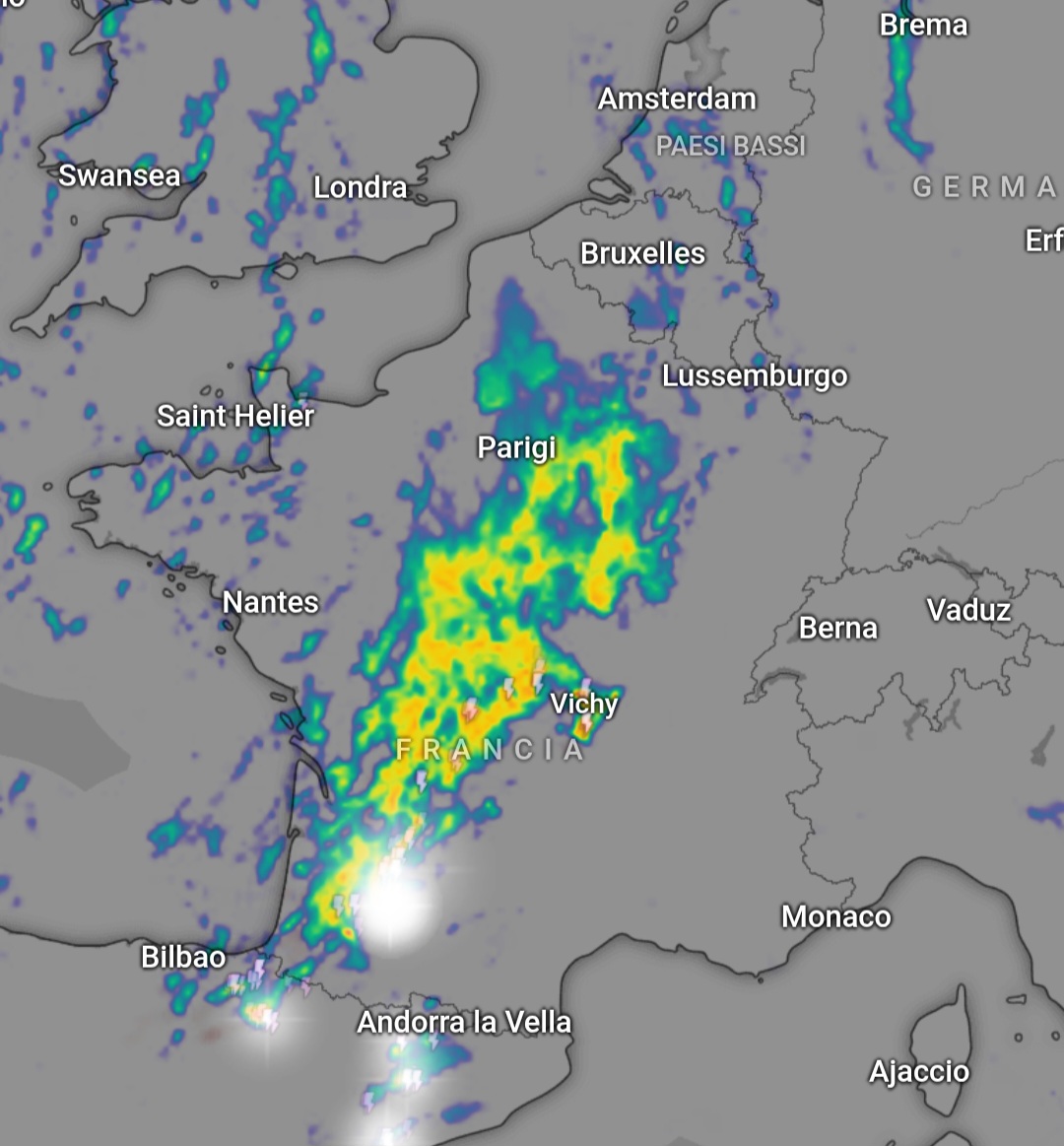 Maltempo Francia 31 agosto 