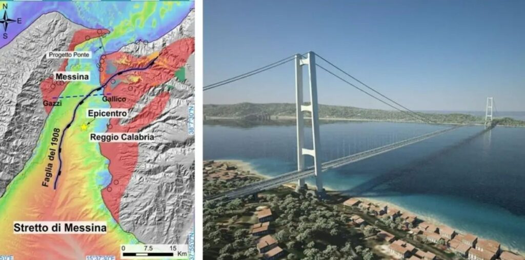 Ponte Stretto Terremoto
