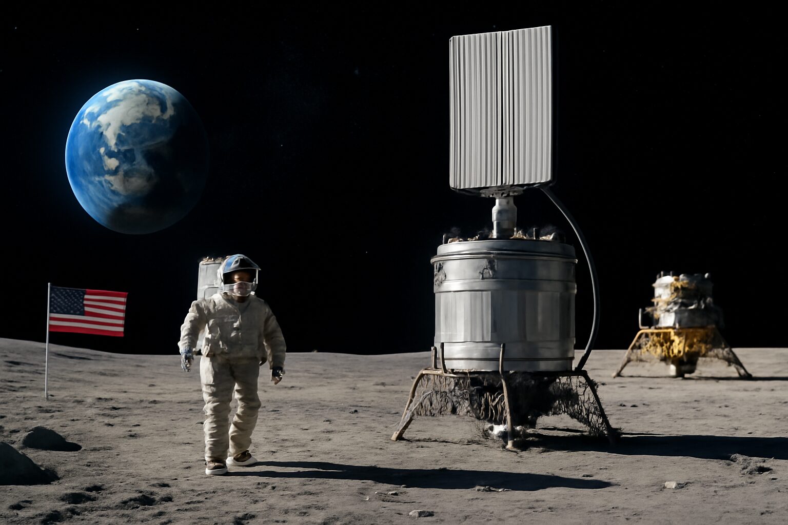 Gli Stati Uniti puntano alla Luna, un reattore nucleare entro il 2030: Sean Duffy svela tutti i dettagli