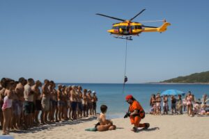 Salvataggio spiaggia