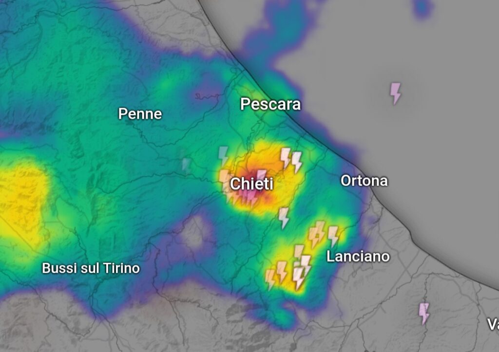 Temporali Abruzzo