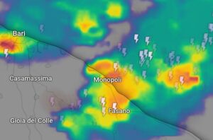 Temporali Puglia 30 agosto