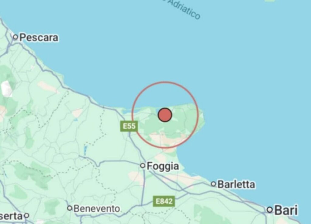 Terremoto Foggia