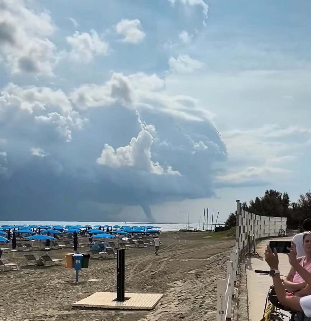 Tromba marina Chioggia 2 agosto 