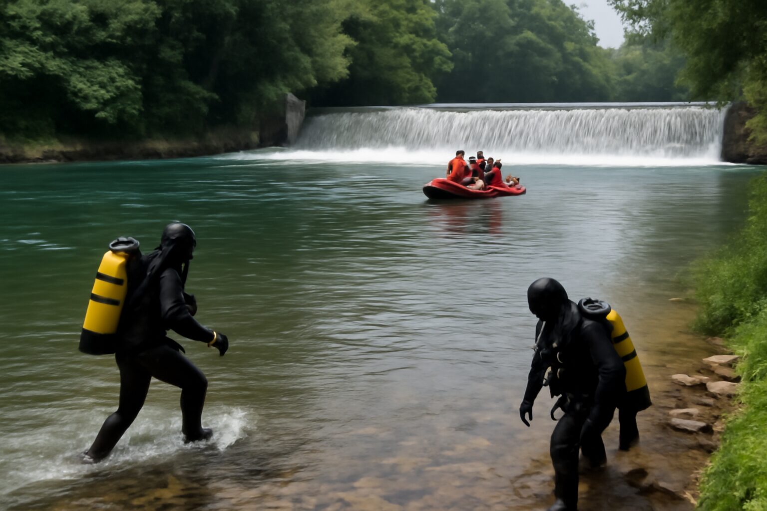 Ennesimo dramma sul fiume Oglio: giovane annega, due amici salvati da passanti