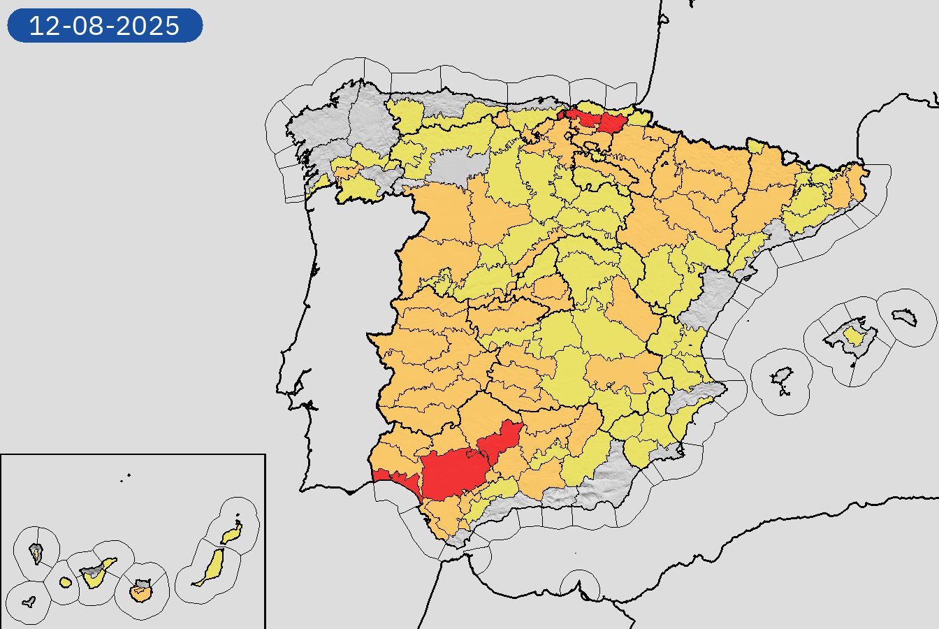 Meteo Spagna, allerta rossa per caldo in Andalusia e Paesi Baschi: ieri picchi di +44°C in quattro province