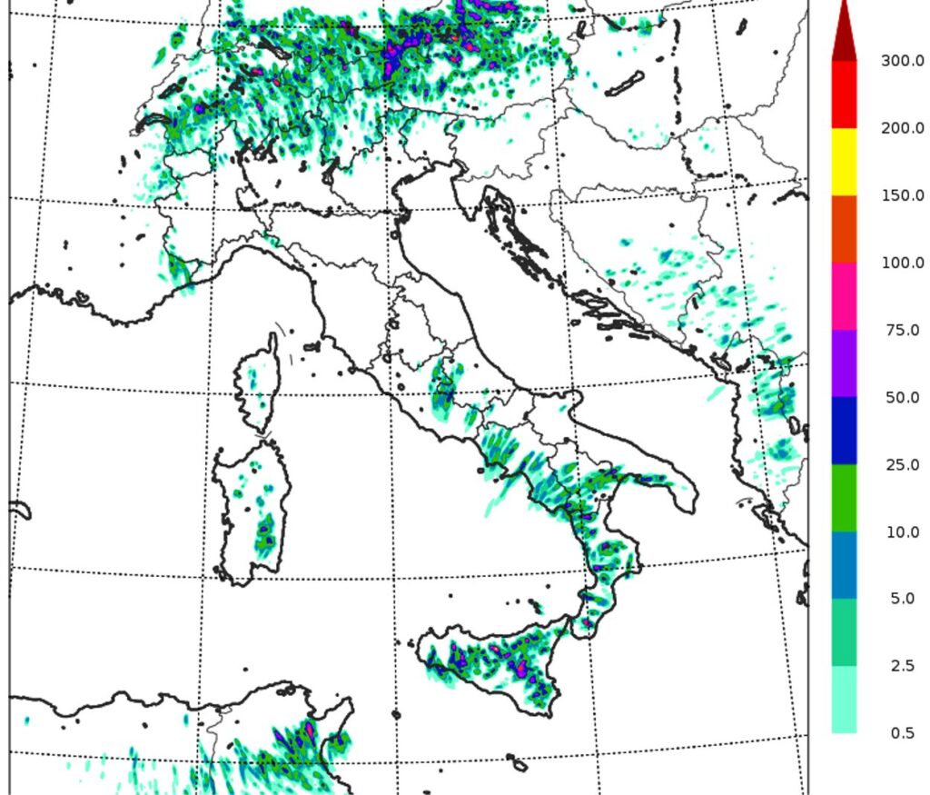 allerta meteo 16 agosto 2025