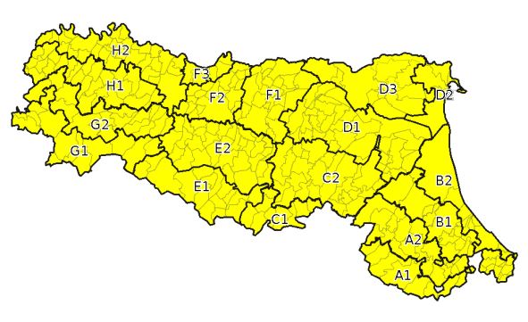 allerta meteo emilia romagna