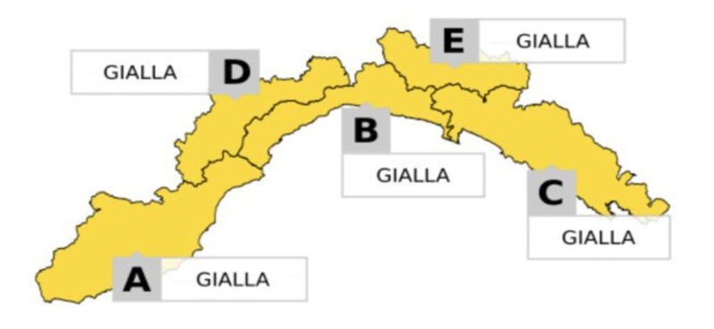 allerta meteo liguria