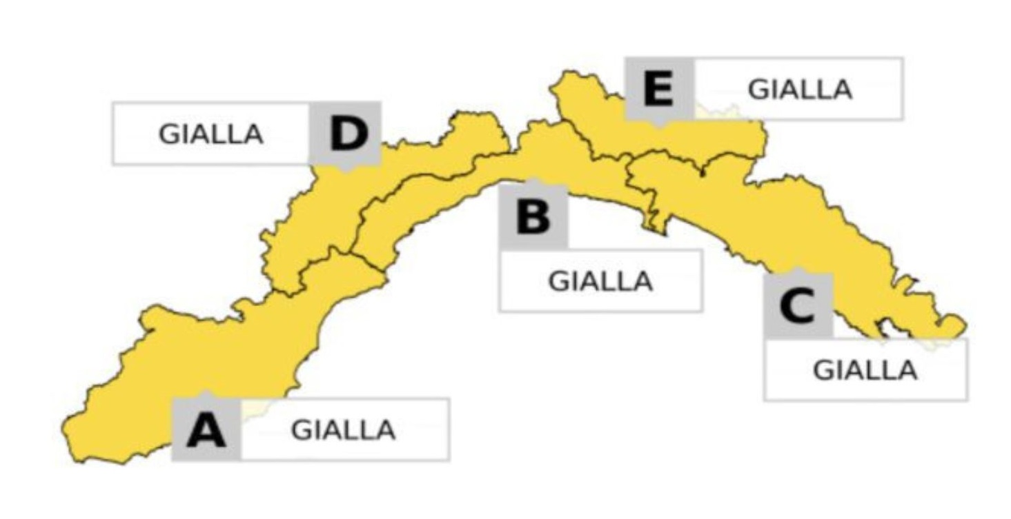 allerta meteo liguria