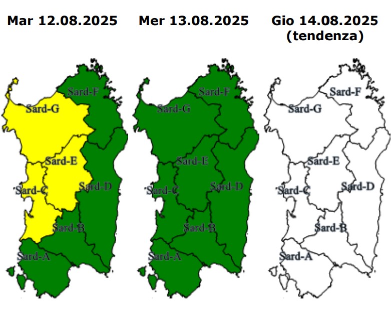 allerta meteo sardegna