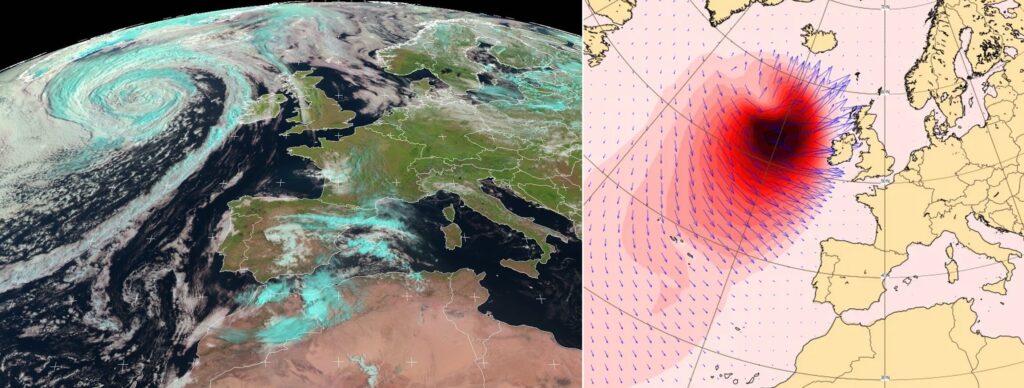 allerta meteo uragano erin europa