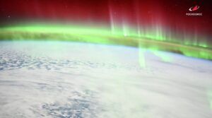 aurora polare antartide ISS