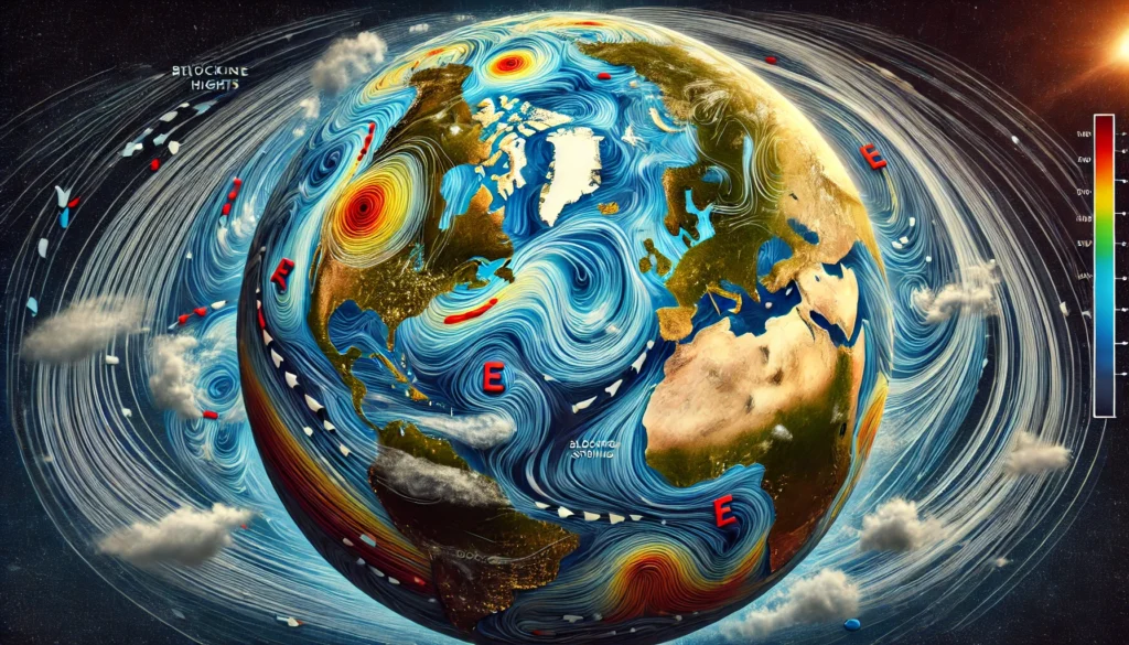 blocchi atmosferici terra