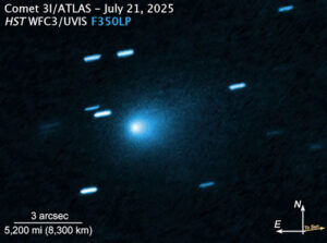 coda cometa 3I ATLAS