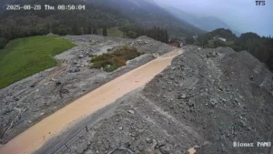 colata detriti valle aosta bionaz